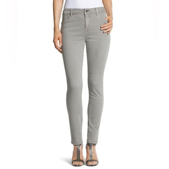 Chico's Light Gray Skinny Jeans - Picture 1 of 5
